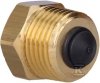 Zawór odcinający odpowietrznika, 1/2 GZ x 3/8 GW 77723